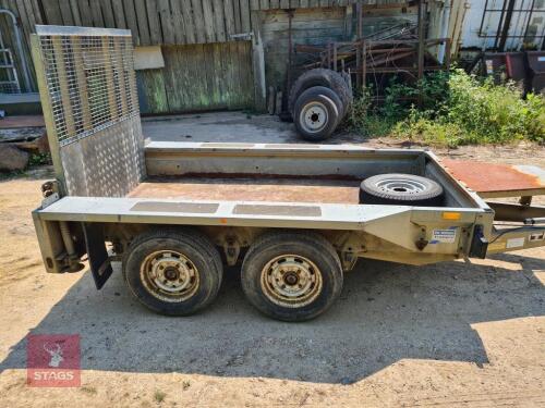 IFOR WILLIAMS GX84 PLANT TRAILER