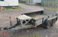 IFOR WILLIAMS GD84 GTA TWIN AXLE TRAILER - 10