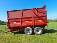 10T MARSTON SILAGE TRAILER