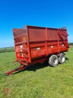 10T MARSTON SILAGE TRAILER - 10