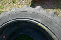 2 X 16.9 R38 REAR TRACTOR TYRES - 7