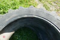 2 X 16.9 R38 REAR TRACTOR TYRES - 10