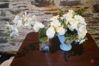 2 ARTIFICIAL FLOWER DISPLAYS - 2