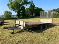 IFOR WILLIAMS 16' BEAVER TAIL TRAILER - 3