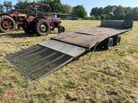 IFOR WILLIAMS 16' BEAVER TAIL TRAILER - 9