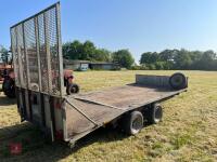 IFOR WILLIAMS 16' BEAVER TAIL TRAILER - 13