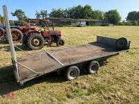 IFOR WILLIAMS 16' BEAVER TAIL TRAILER - 25