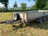 IFOR WILLIAMS 16' TRI-AXLE TRAILER - 6