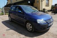 2006 VAUXHALL CORSA SX1 1.2L CAR - 9