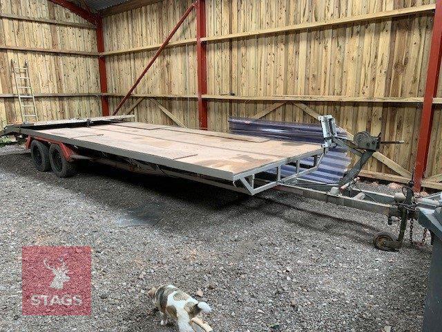 28FT FLAT BED TRAILER