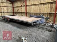 28FT FLAT BED TRAILER