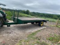 BALE TRAILER 18' X 8'