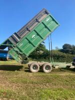 BROUGHAN 16 TON SILAGE TRAILER