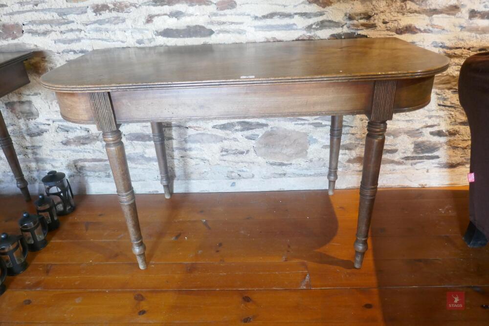 WOODEN SIDE/HALL TABLE