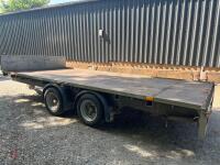 2014 IFOR WILLIAMS 14' FLAT BED TRAILER - 22