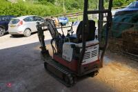 2002 TAKEUCHI TB 108 MINI DIGGER - 3