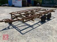 2 AXLE TRAILER CHASSIS