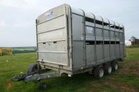 14' IFOR WILLIAMS LIVESTOCK TRAILER - 3