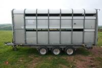 14' IFOR WILLIAMS LIVESTOCK TRAILER - 4