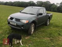 2009 MITSUBISHI CLUB CAB PICK UP