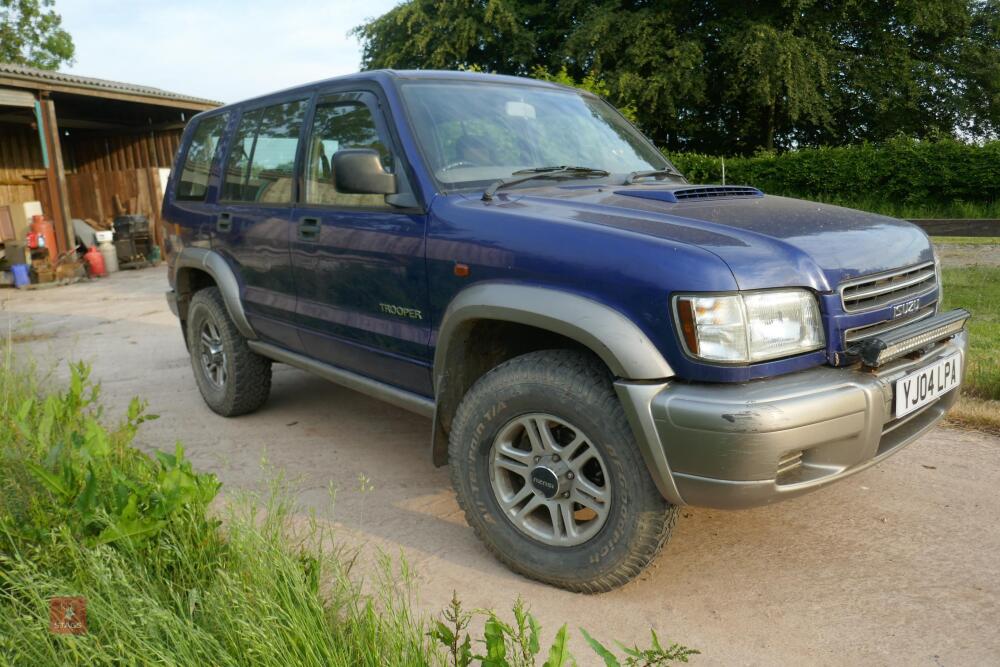 2004 ISUZU TROOPER 3.0D 4WD TRUCK