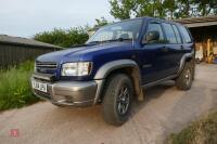 2004 ISUZU TROOPER 3.0D 4WD TRUCK - 4