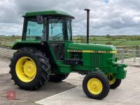 1982 JOHN DEERE 1640 2WD TRACTOR