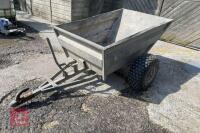 GALVANISED QUAD TIPPING TRAILER - 3