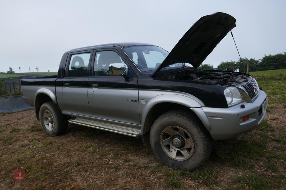 2001 MITSUBISHI L200 PICK UP TRUCK(S/R)