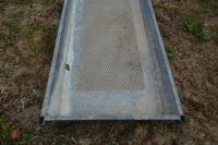 3M X 1M GALVANISED CATTLE FOOTBATH - 8