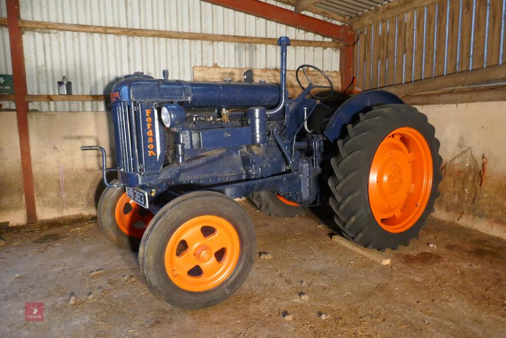 1947 FORDSON MAJOR E27N 2WD TRACTOR