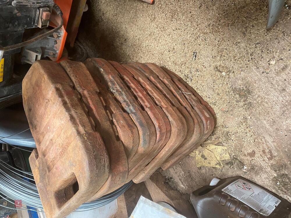 MASSEY FERGUSON 100 SERIES WEIGHTS