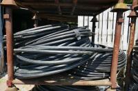 LARGE QTY OF 32MM BLACK ALKATHENE PIPE - 4