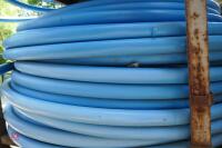 LARGE QTY OF 50MM BLUE ALKATHENE PIPE