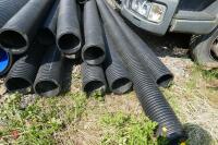 11 LENGTHS OF 6'' DRAINAGE PIPE