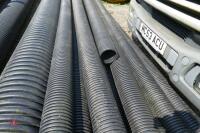 11 LENGTHS OF 6'' DRAINAGE PIPE - 6