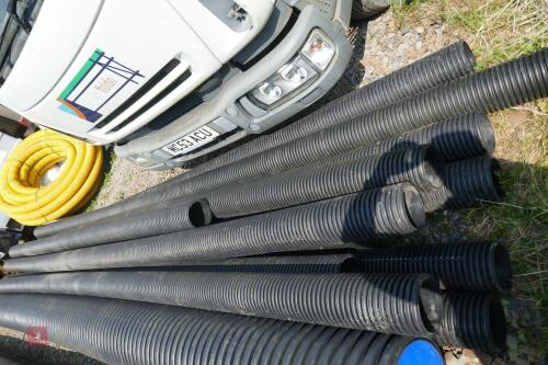 10 LENGTHS OF 6'' DRAINAGE PIPE