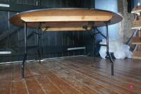 5'7" DIAMETER FOLDABLE TABLE - 6