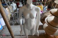 FEMALE MANNEQUIN TORSO ON STAND - 6