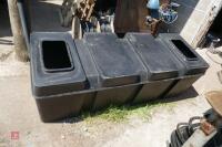 BLACK PLASTIC WATER TANK - 5