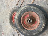 PAIR OF HAYBOB WHEELS & TYRES - 2