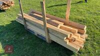 LARGE QTY OF VARIOUS LENGTHS TIMBER - 5