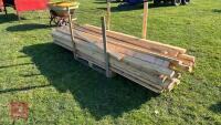 LARGE QTY OF VARIOUS LENGTHS TIMBER - 5