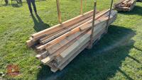 LARGE QTY OF VARIOUS LENGTHS TIMBER - 7