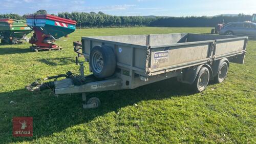 IFOR WILLIAMS 12' X 5'8 FLATBED TRAILER"