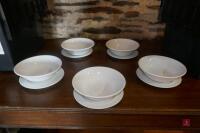 60 SIDE PLATES & 60 BOWLS - 6