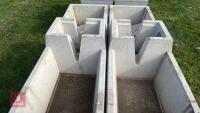 2 MAXWELL CONCRETE WATER TROUGHS - 2