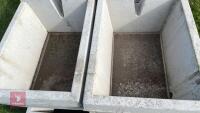 2 MAXWELL CONCRETE WATER TROUGHS - 3