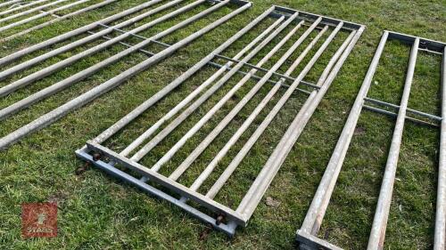 2 X 10' HEAVY DUTY YARD GATES