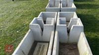 2 MAXWELL CONCRETE WATER TROUGHS - 2